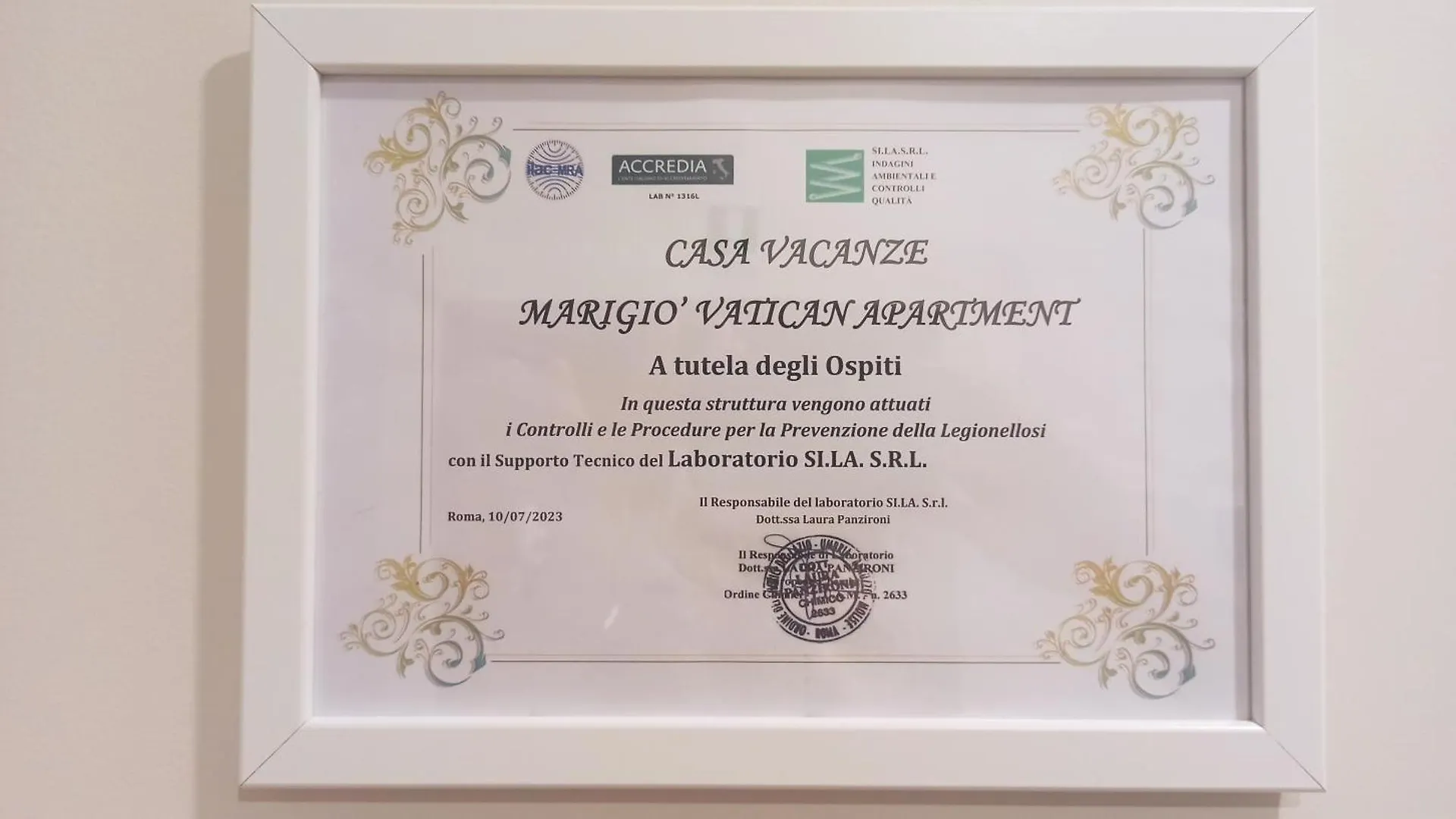 Marigio Vatican Apartment 罗马